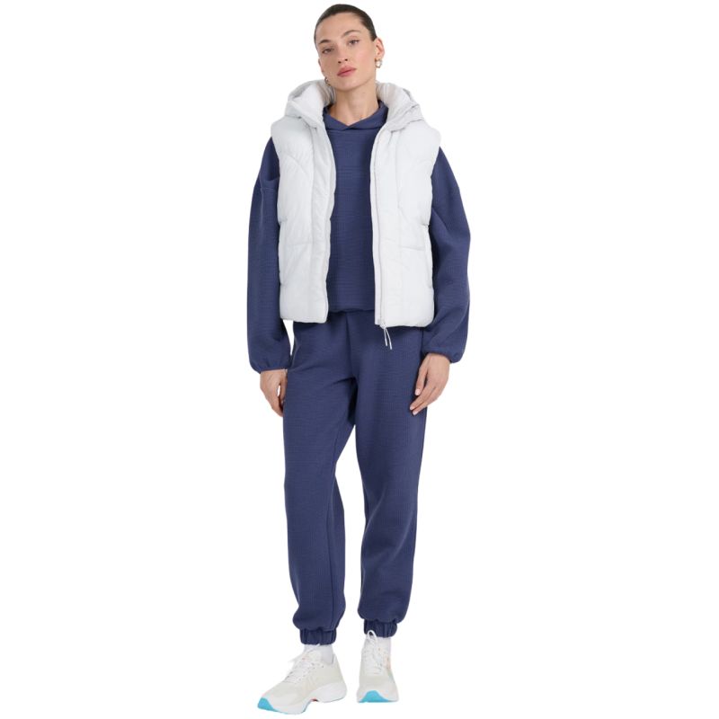 4f Women's vest F299 cool light gray női Mellény 4FWAW25TVJAF29927S