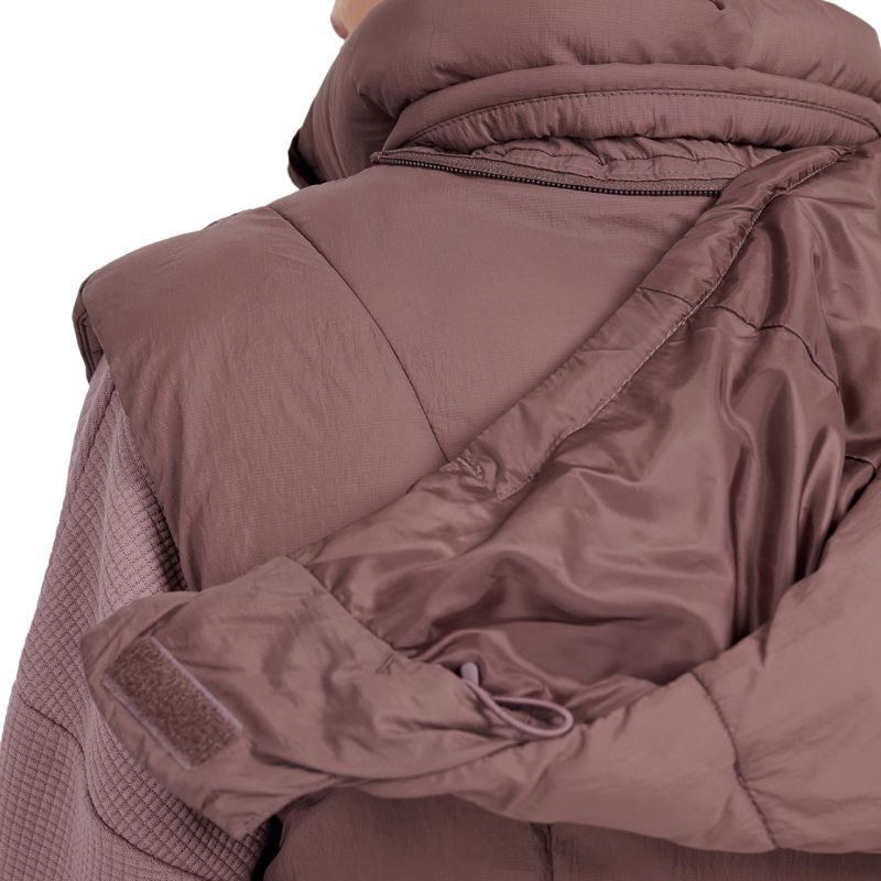 4F Women's vest F299 dark 80S barna női mellény