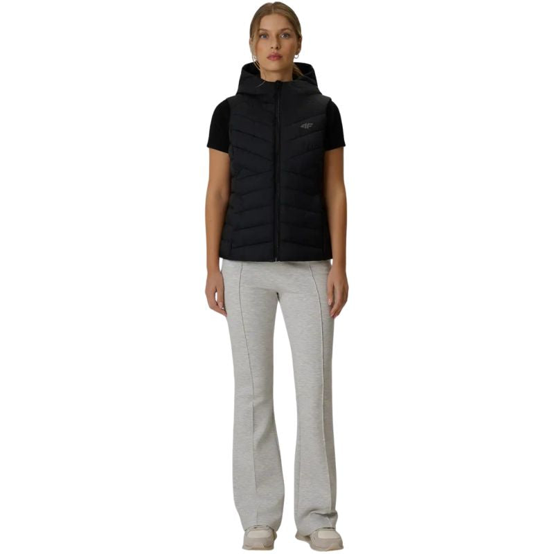 4F Women’s Vest F372 Deep 20S mellény, fekete