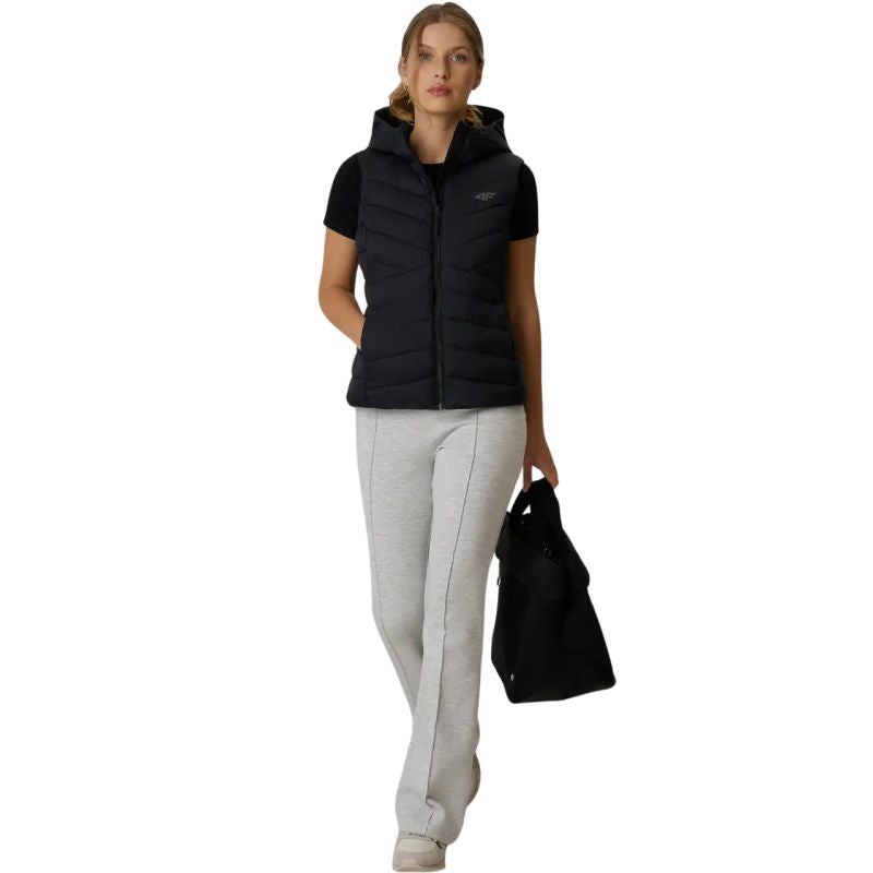 4F Women’s Vest F372 Deep 20S mellény, fekete