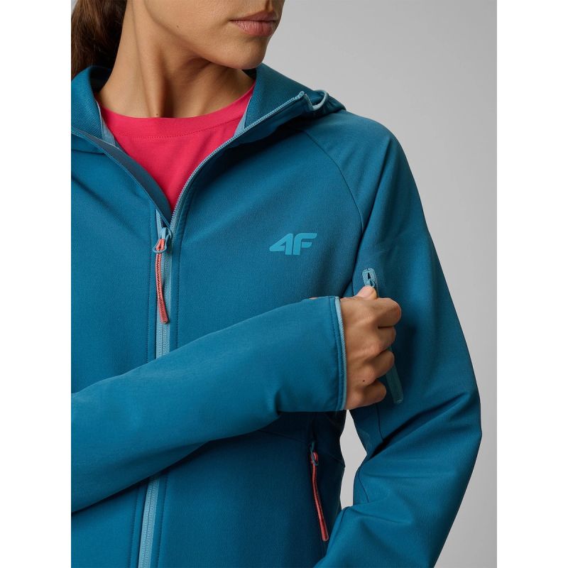 4F Women's windproof softshell női dzseki