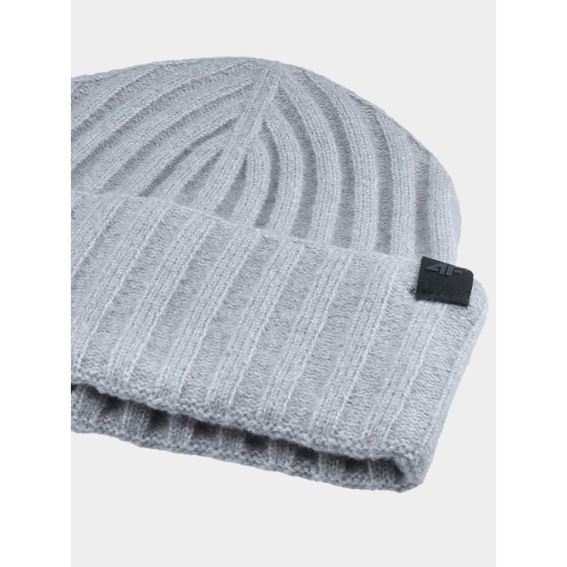 Women's winter hat 4F Kötött sapka 4FWAW24ACAPF451-27M