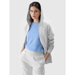 4f Women's zip-up hooded sweatshirt női pulóver 4FWMM00TSWSF1763-27M