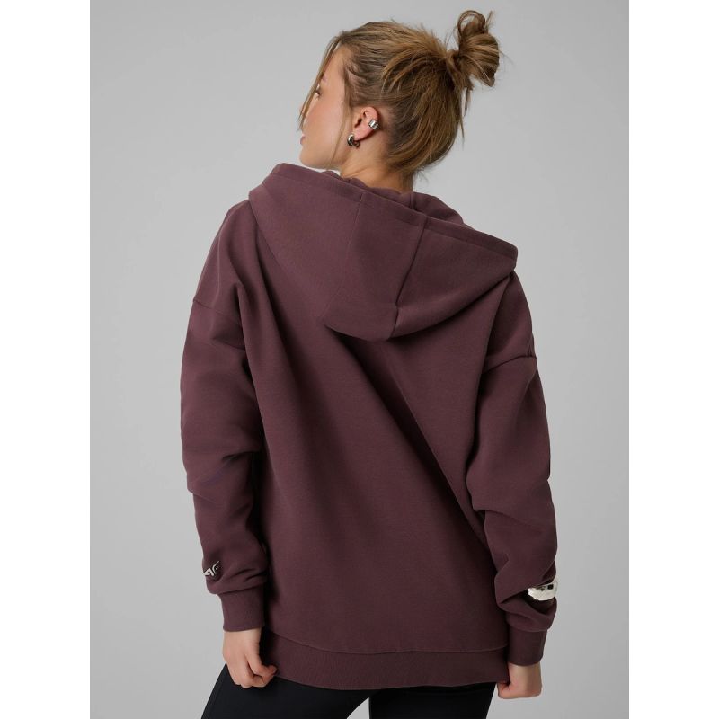 4F Zip-Up Hoodie női kapucnis pulóver
