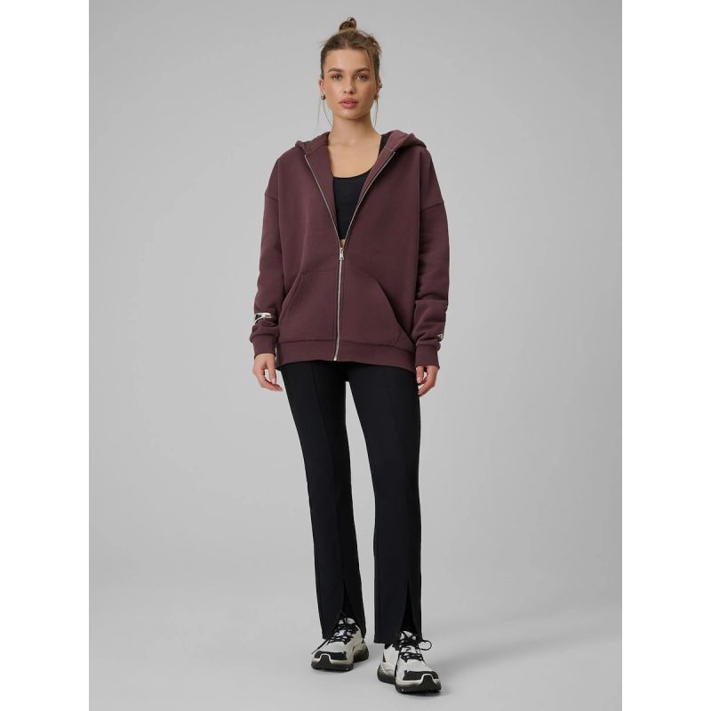4F Zip-Up Hoodie női kapucnis pulóver