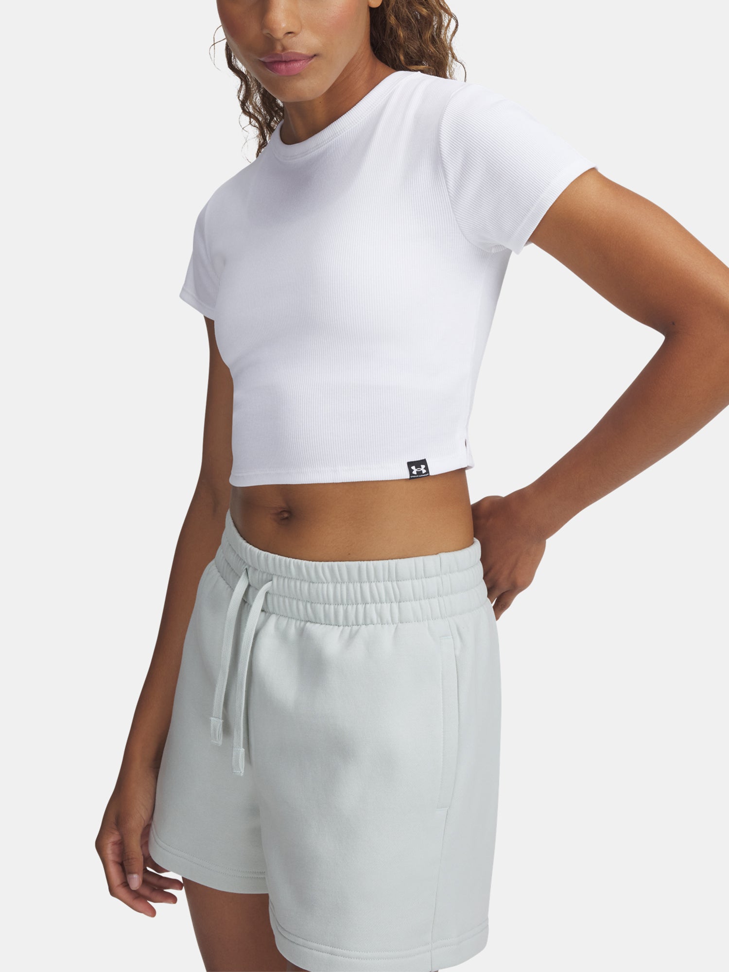 Under Armour Nõi póló UA Rival Rib Baby Tee Póló