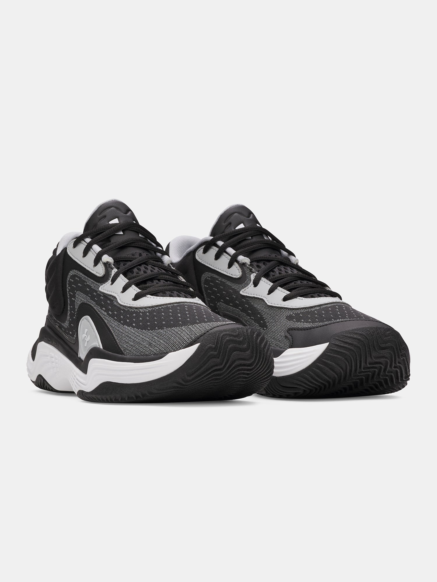 Unisexové boty Under Armour UA Spawn 7 Mid-BLK
