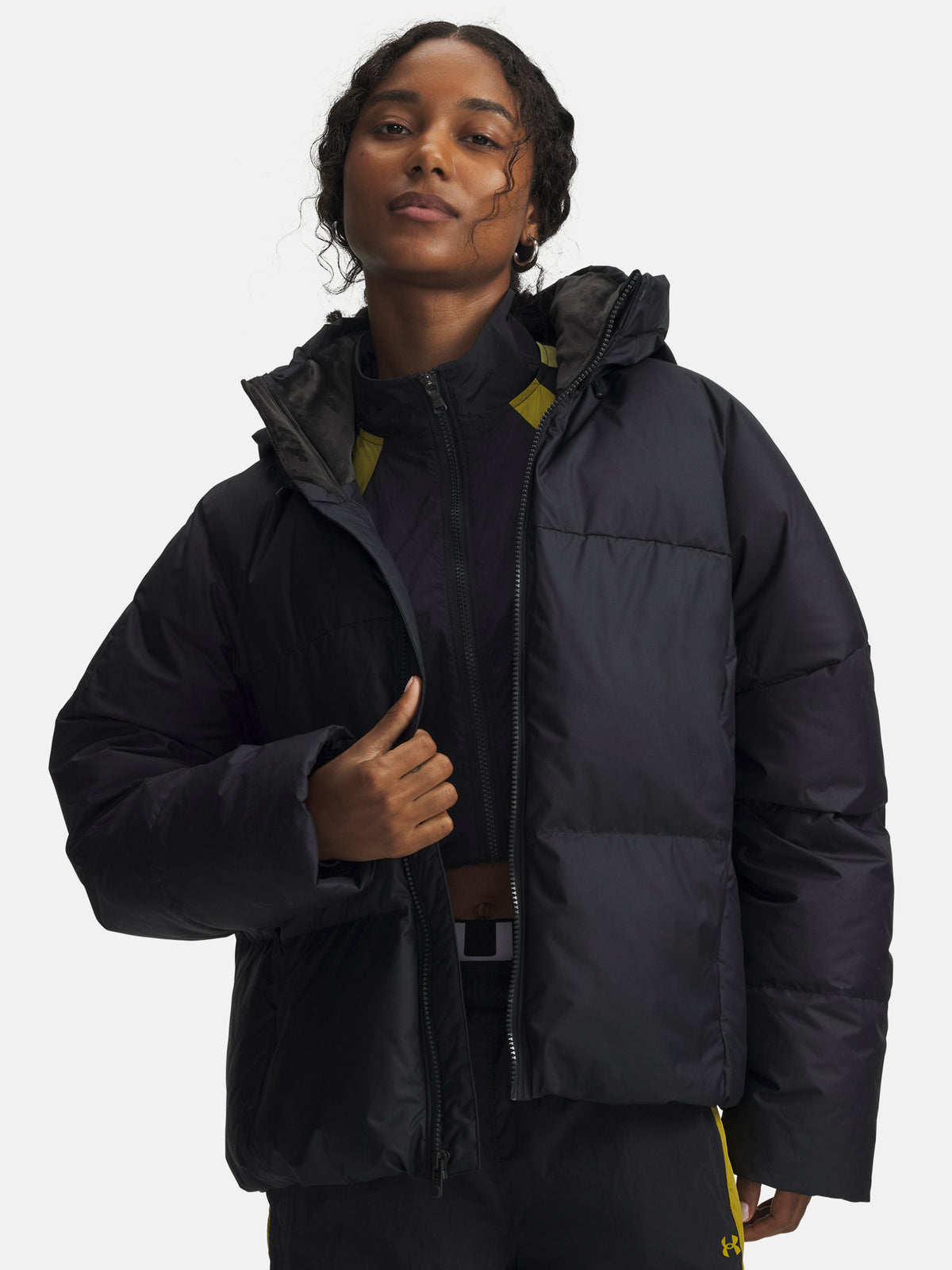 Dámská bunda Under Armour Limitless Down Puffer Jacket-BLK