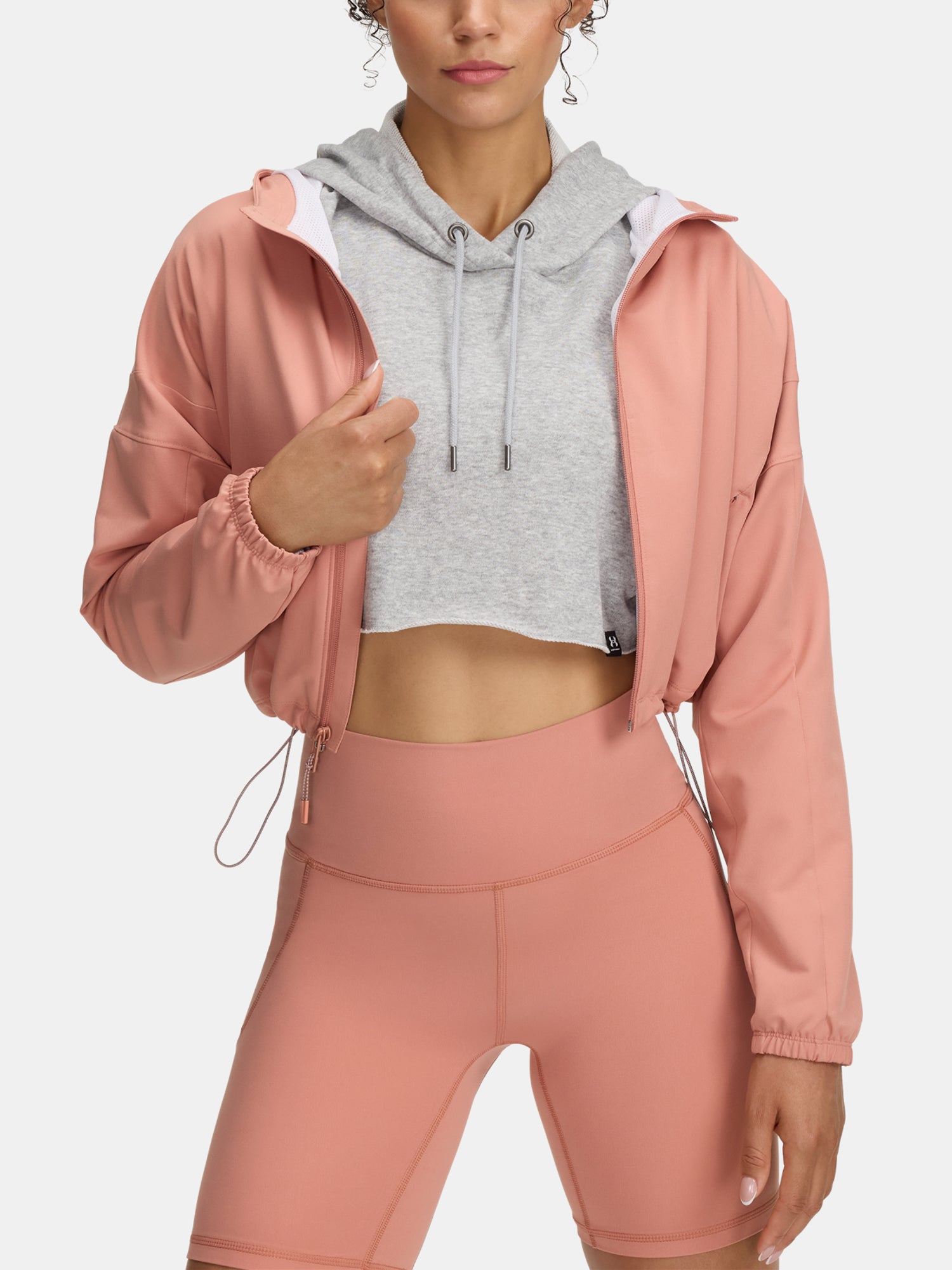Under Armour Nõi kabát UA Unstoppable Woven HD Jkt Kapucnis pulóver 