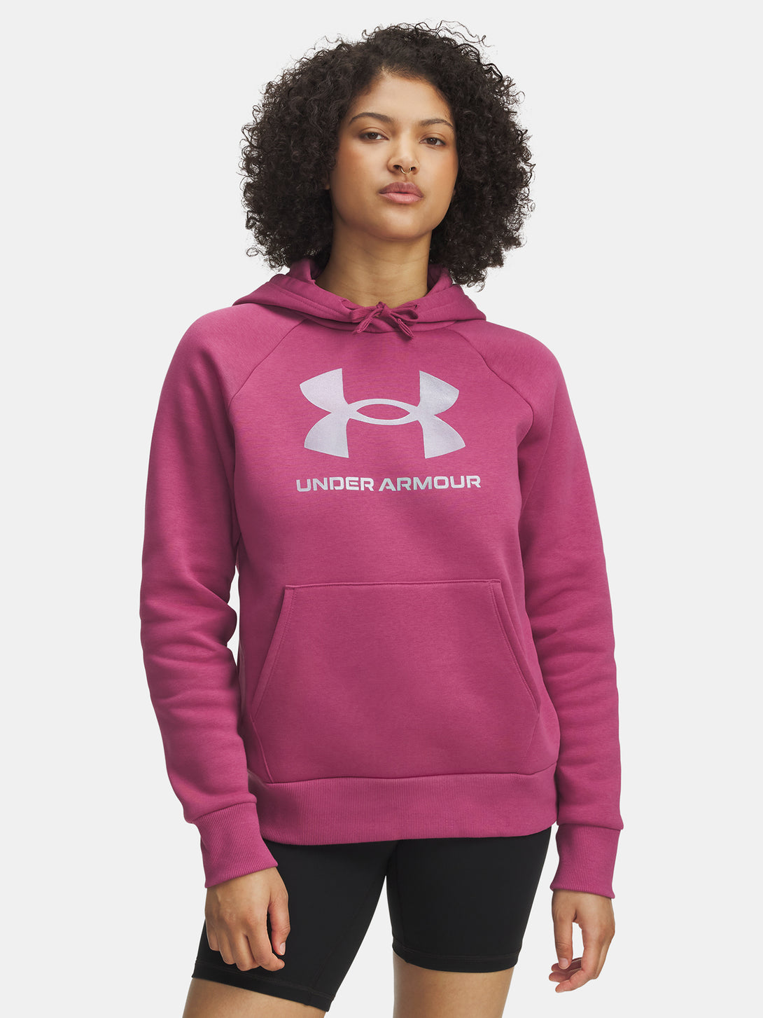 Under Armour Nõi pulóver UA Rival Flc Shimmer Hdy-RED Pulóver