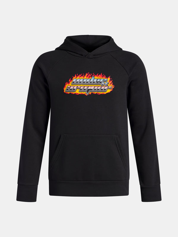 Under Armour Fiú pulóver UA Rival Flc Flamin Wdmrk HD-BLK Pulóver