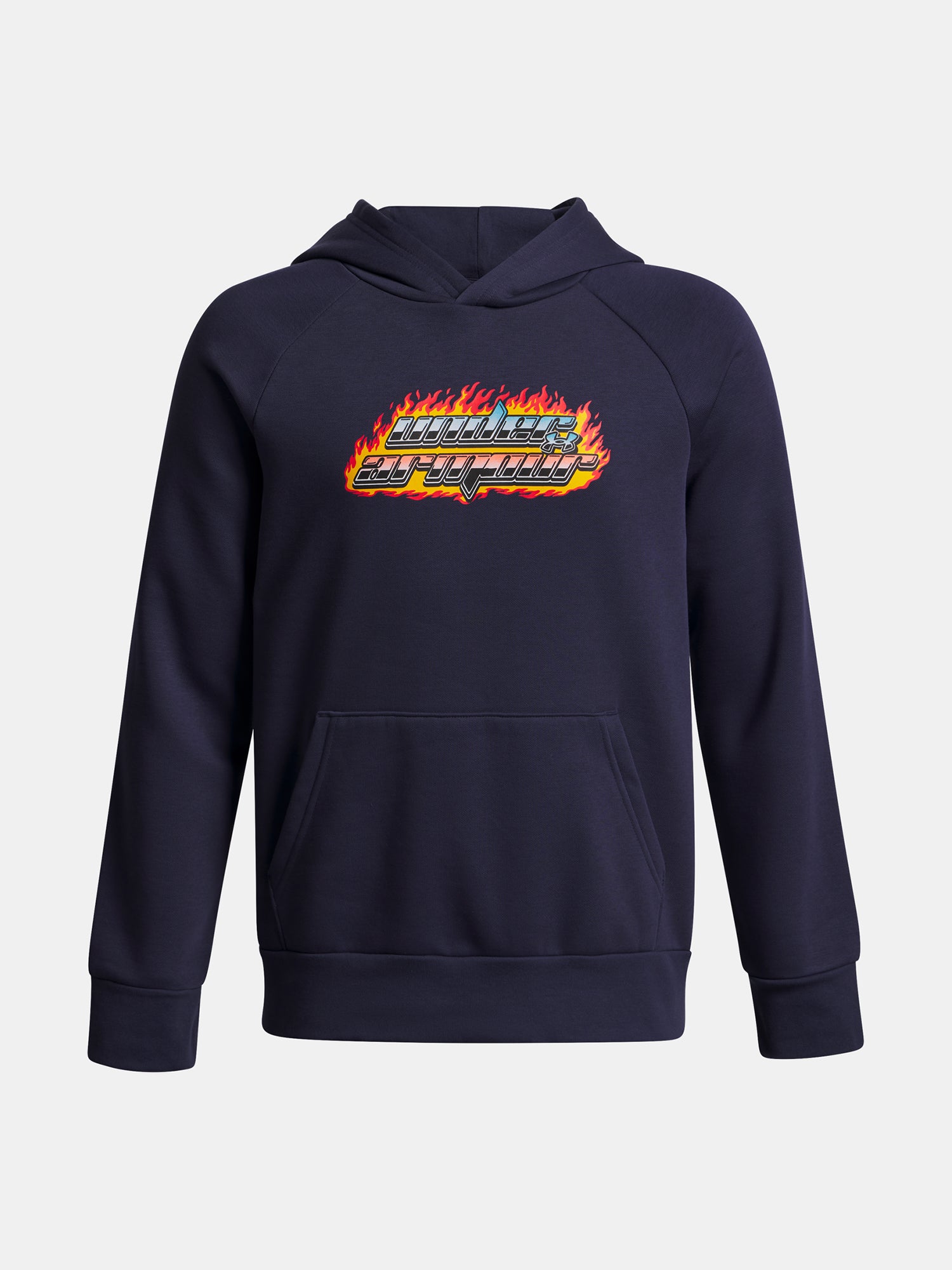 Under Armour Fiú pulóver UA Rival Flc Flamin Wdmrk HD-BLU Pulóver