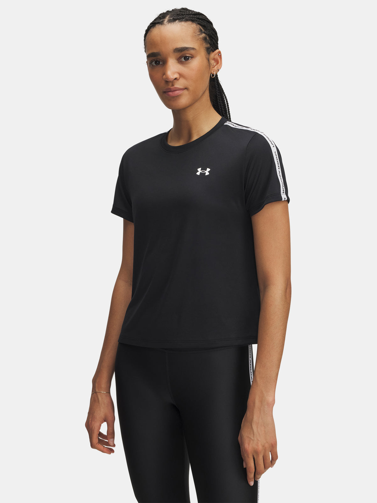 Under Armour Nõi póló UA Tech WM Tape SS-BLK Póló
