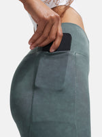 Under Armour Nõi Meridian Suede Effect Ak Leg-BLU Leggings kék