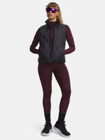 Under Armour Nõi UA ColdGear Textured -RED Leggings bordó