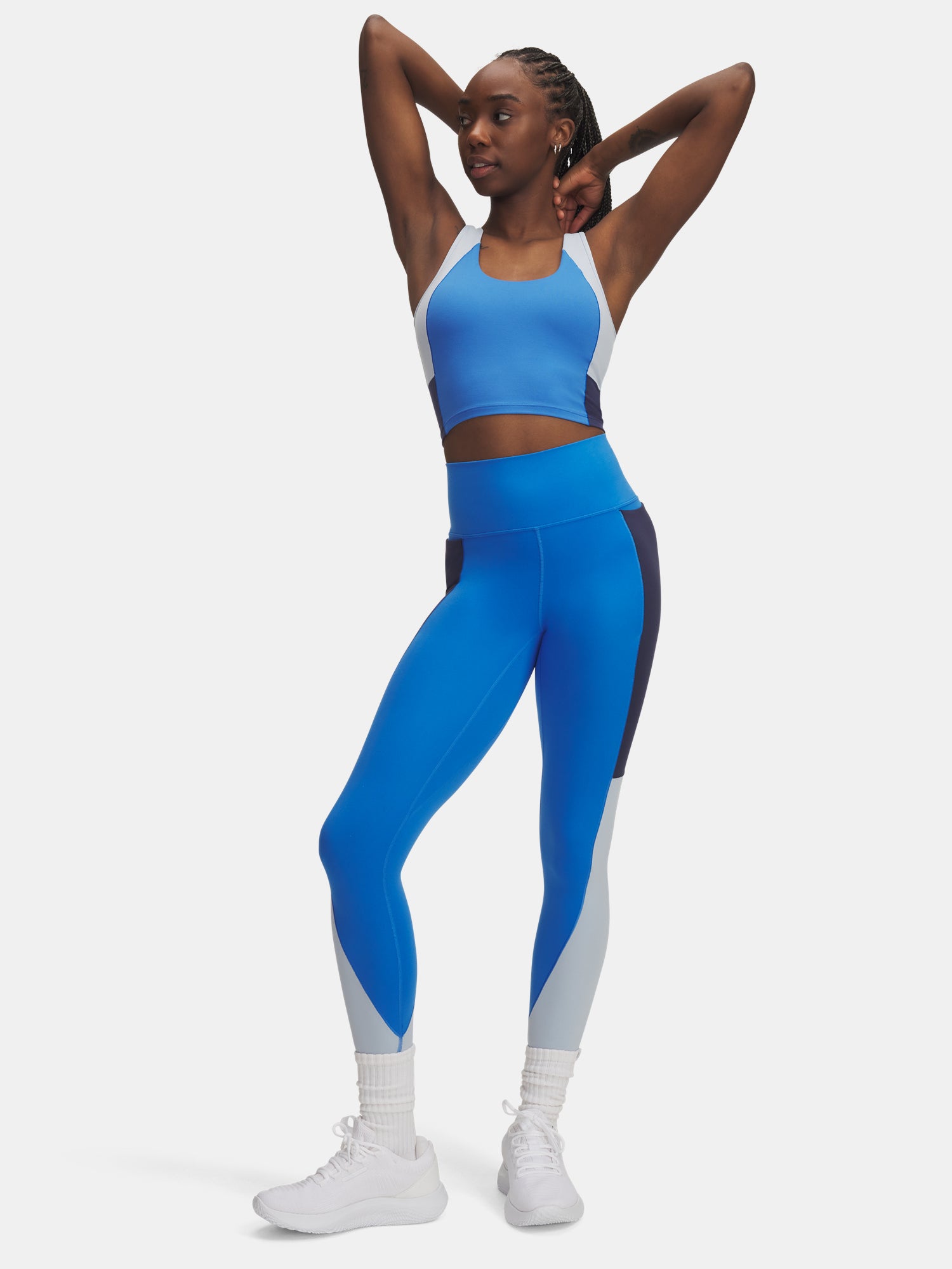Nõi leggings Under Armour Meridian Colorblock Ankle Lg-BLU