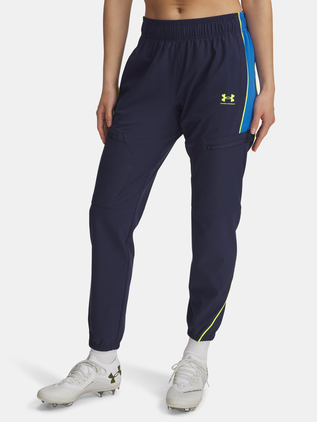 Under Armour Nõi sportnadrág UA W Challenger Warmup Pants-BLU Nadrág