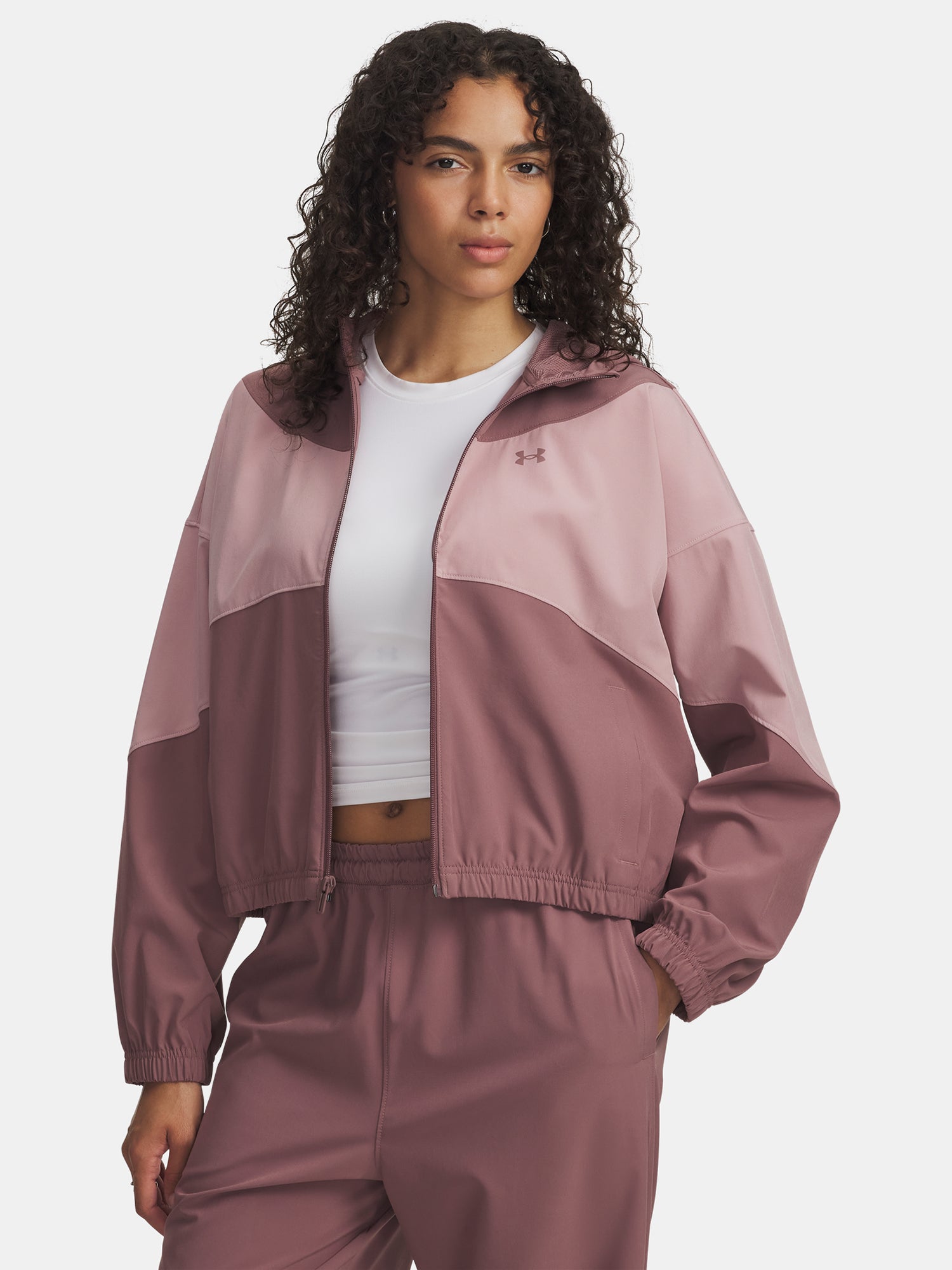 Under Armour Nõi dzseki UA Rival Woven Jkt HD-BRN Kabát