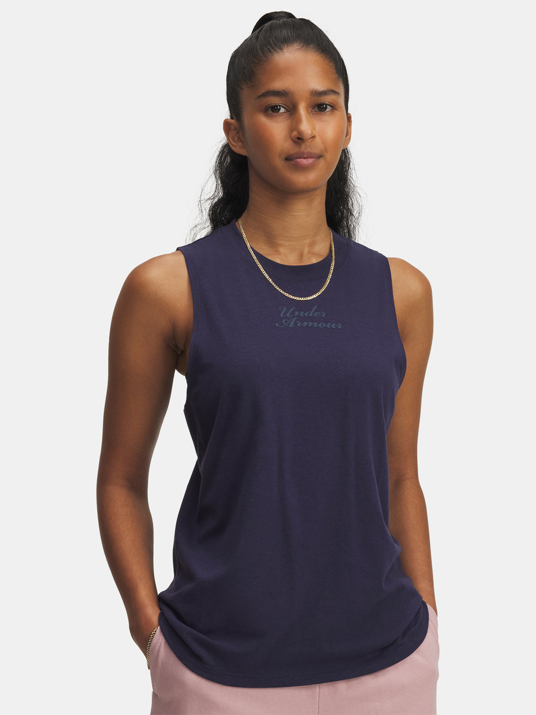 Under Armour Nõi trikó UA Varsity Tank-BLU Atléta