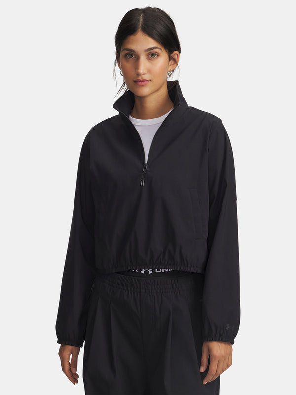 Under Armour Nõi UA Unstoppable Wvn Pullover-BLK dzseki Pulóver