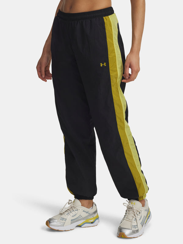 Under Armour Nõi UA Icon Crinkle Pant-BLK sportnadrág Nadrág