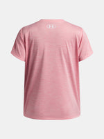 Lány póló Under Armour UA TECH TWIST WDMK LOGO SS-PNK