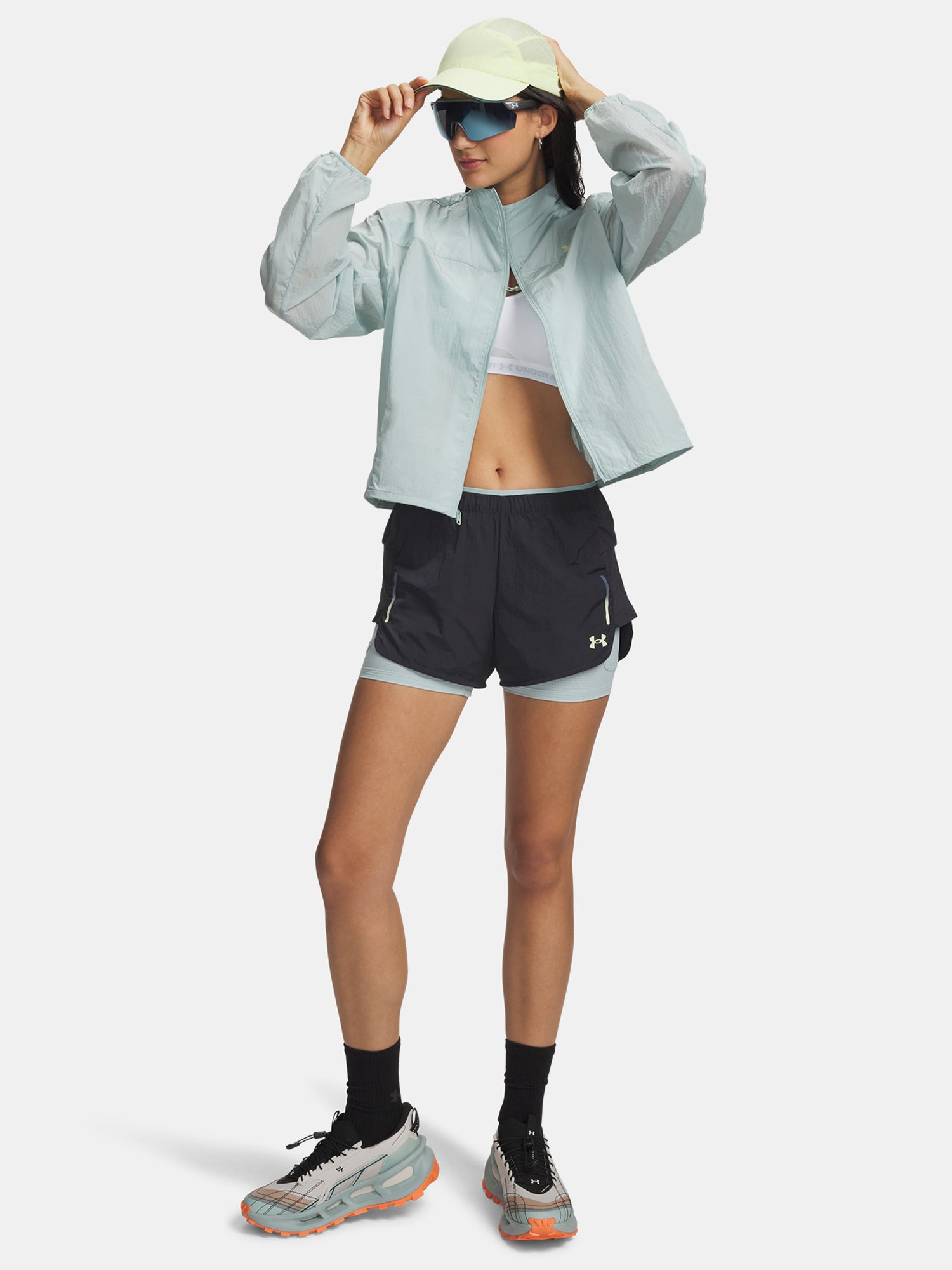 Nõi rövidnadrág Under Armour W Explor Trail Ultra Lnd Sht-GRY