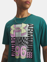 Férfi póló Under Armour UA M LOGO COLLAGE SS