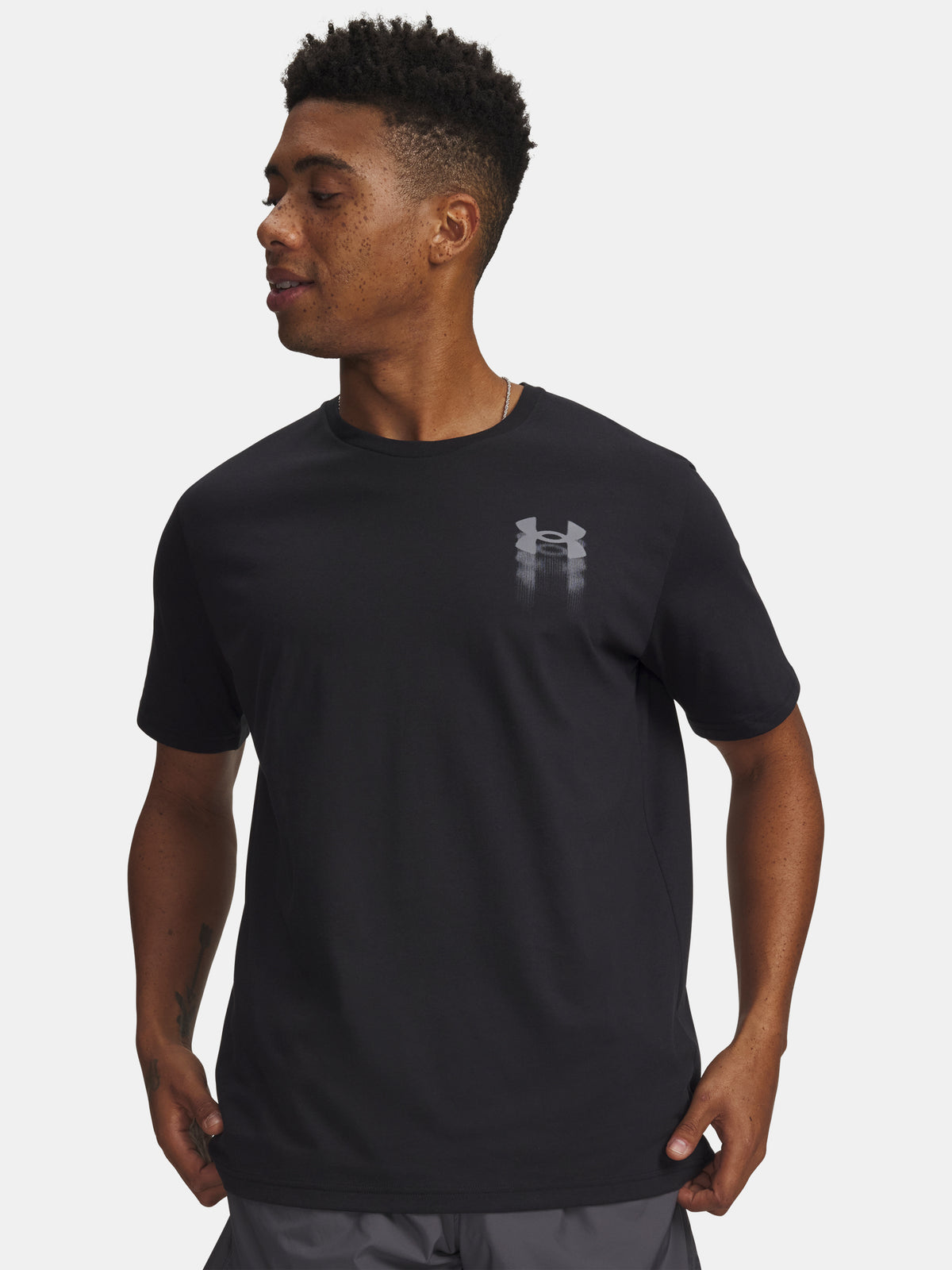 Férfi póló Under Armour UA M BLUR LOGO SS
