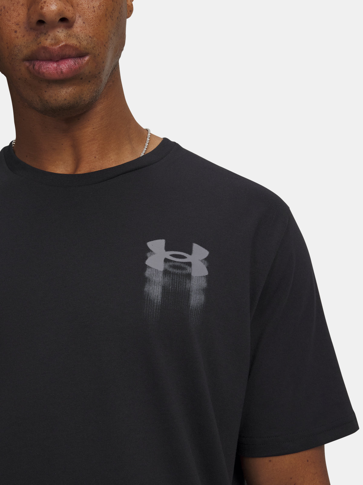 Férfi póló Under Armour UA M BLUR LOGO SS