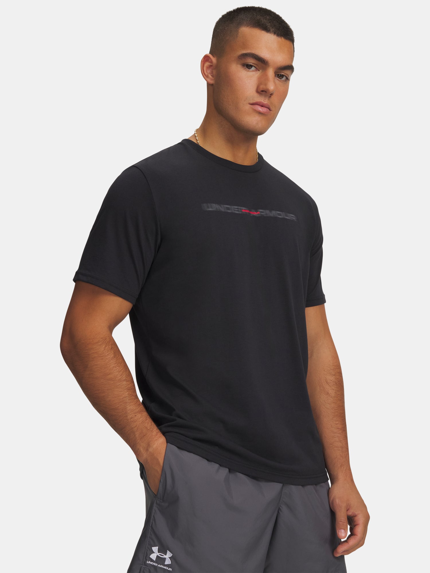 Under Armour UA M BLUR WM SS férfi póló