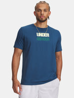 Férfi póló Under Armour UA M BLOCK LOGO SS