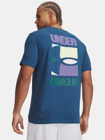 Férfi póló Under Armour UA M BLOCK LOGO SS