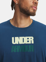 Férfi póló Under Armour UA M BLOCK LOGO SS