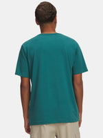 Férfi póló Under Armour UA M 60/40S ARMOR GLOBE SS-GRN