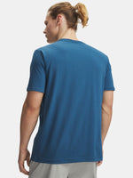 Pánské triko Under Armour UA M 60/40S ARMOR GLOBE SS-BLU