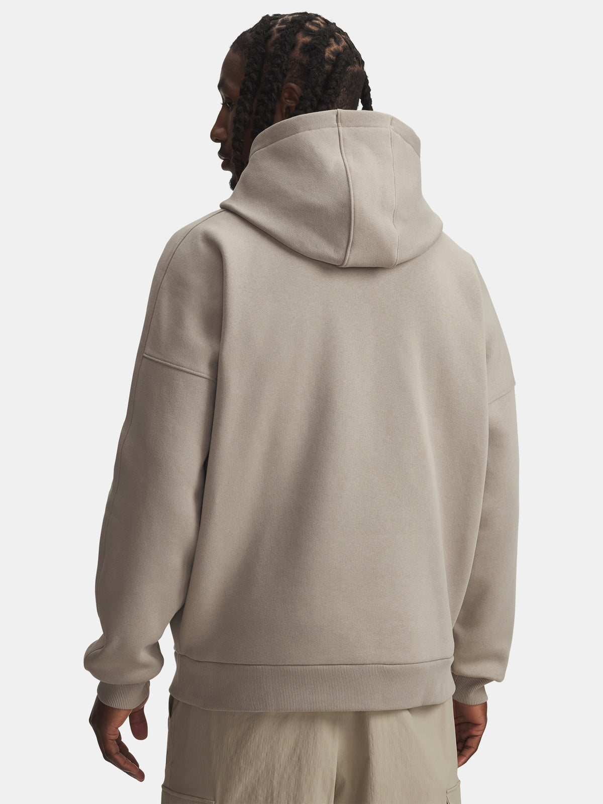 Férfi pulóver Under Armour UA Icon HW Colorblocked Hdy-BRN