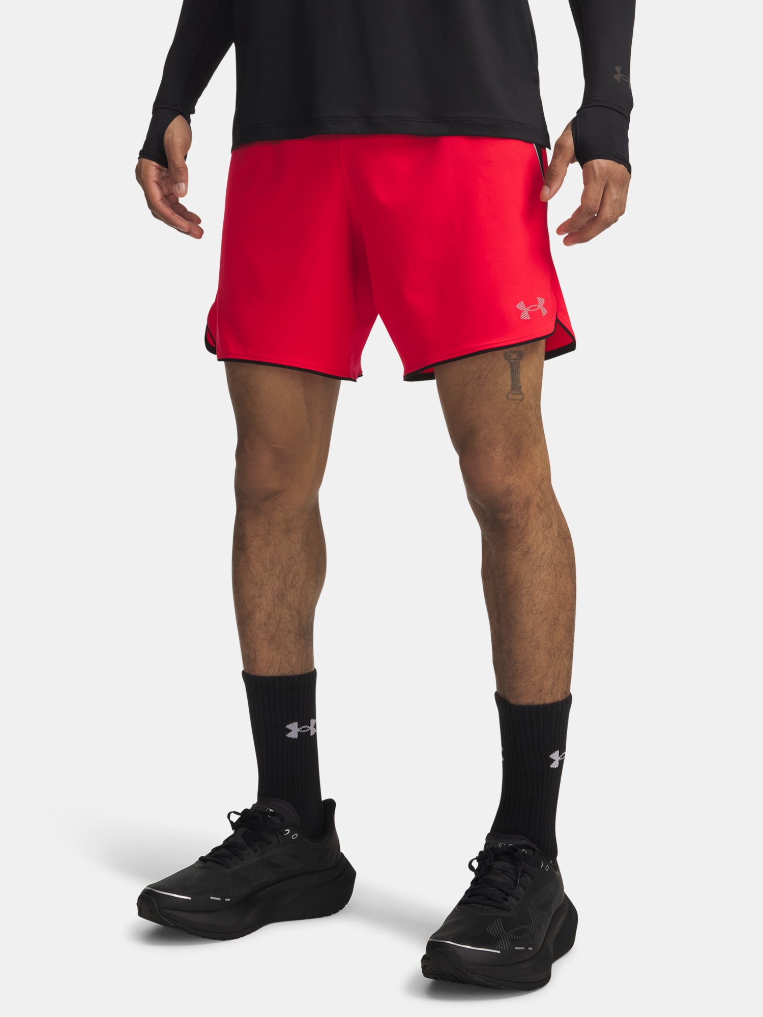 Férfi Under Armour UA Velociti Pro 7in Short-RED rövidnadrág