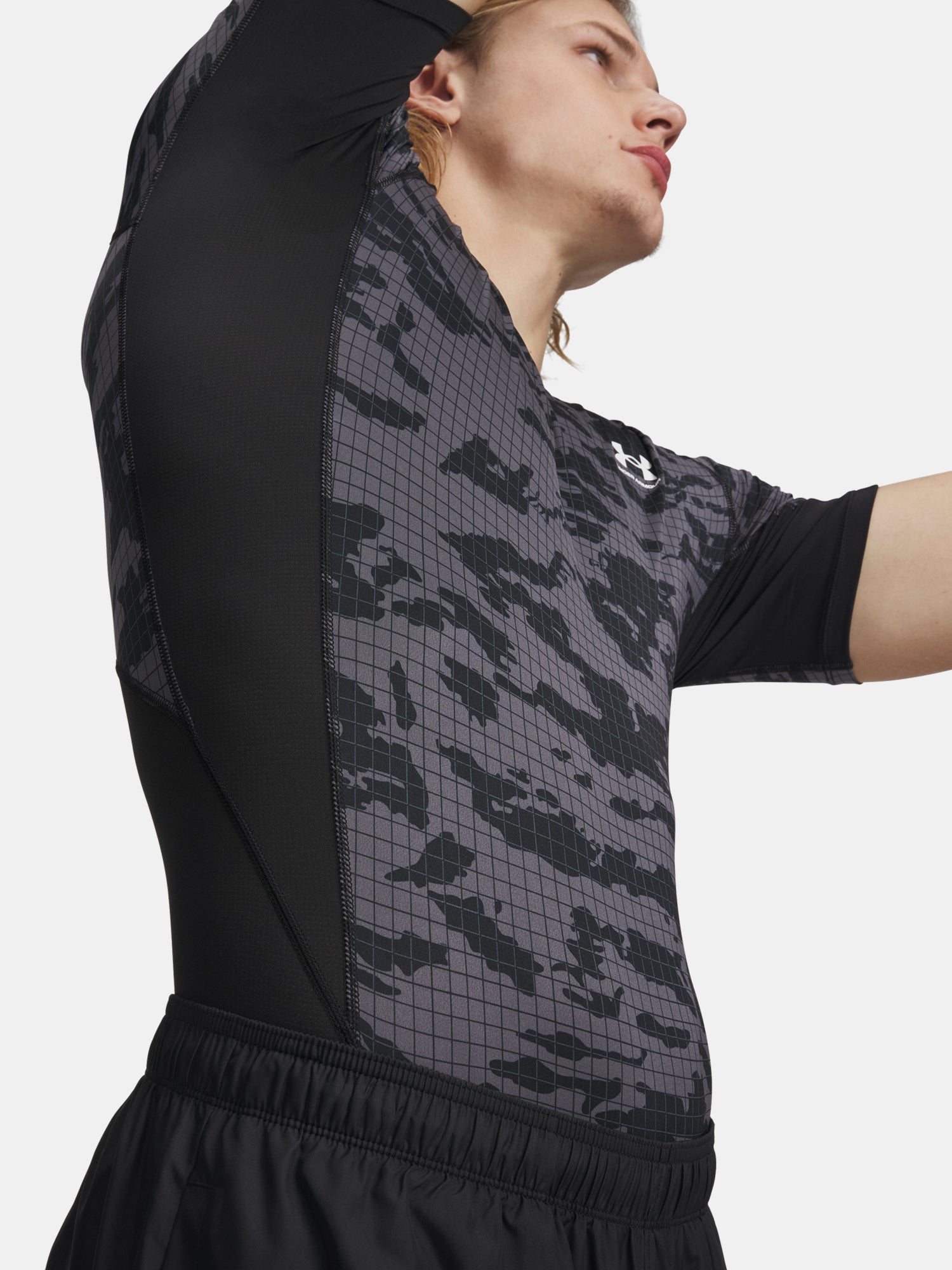 Férfi póló Under Armour UA HG Printed SS