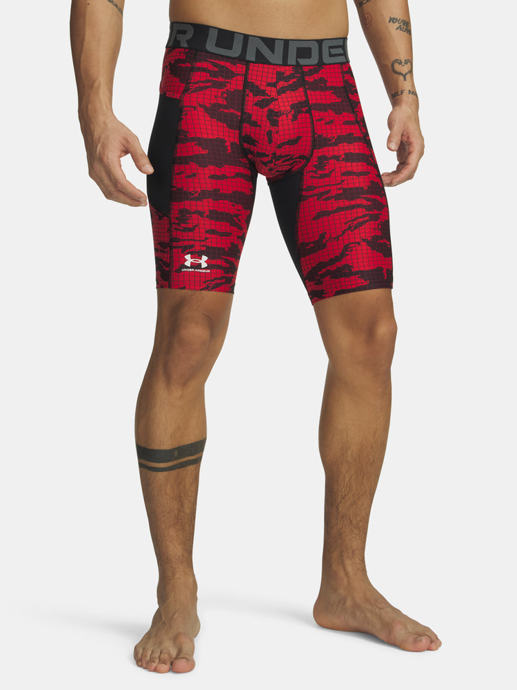 Férfi rövidnadrág Under Armour UA HG Printed Lng Short-BLK