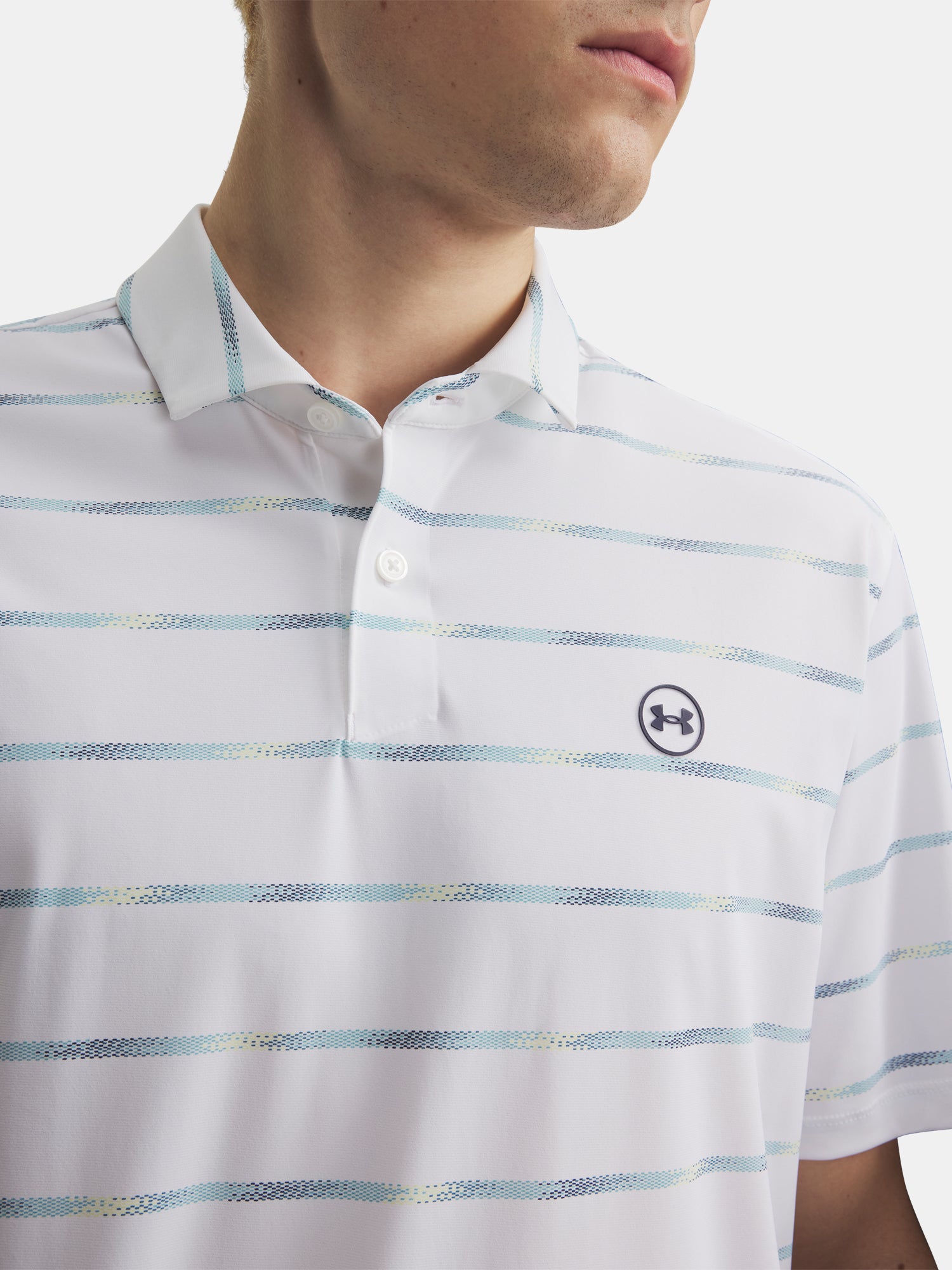 Férfi Under Armour UA Drive Chill Printed Polo póló