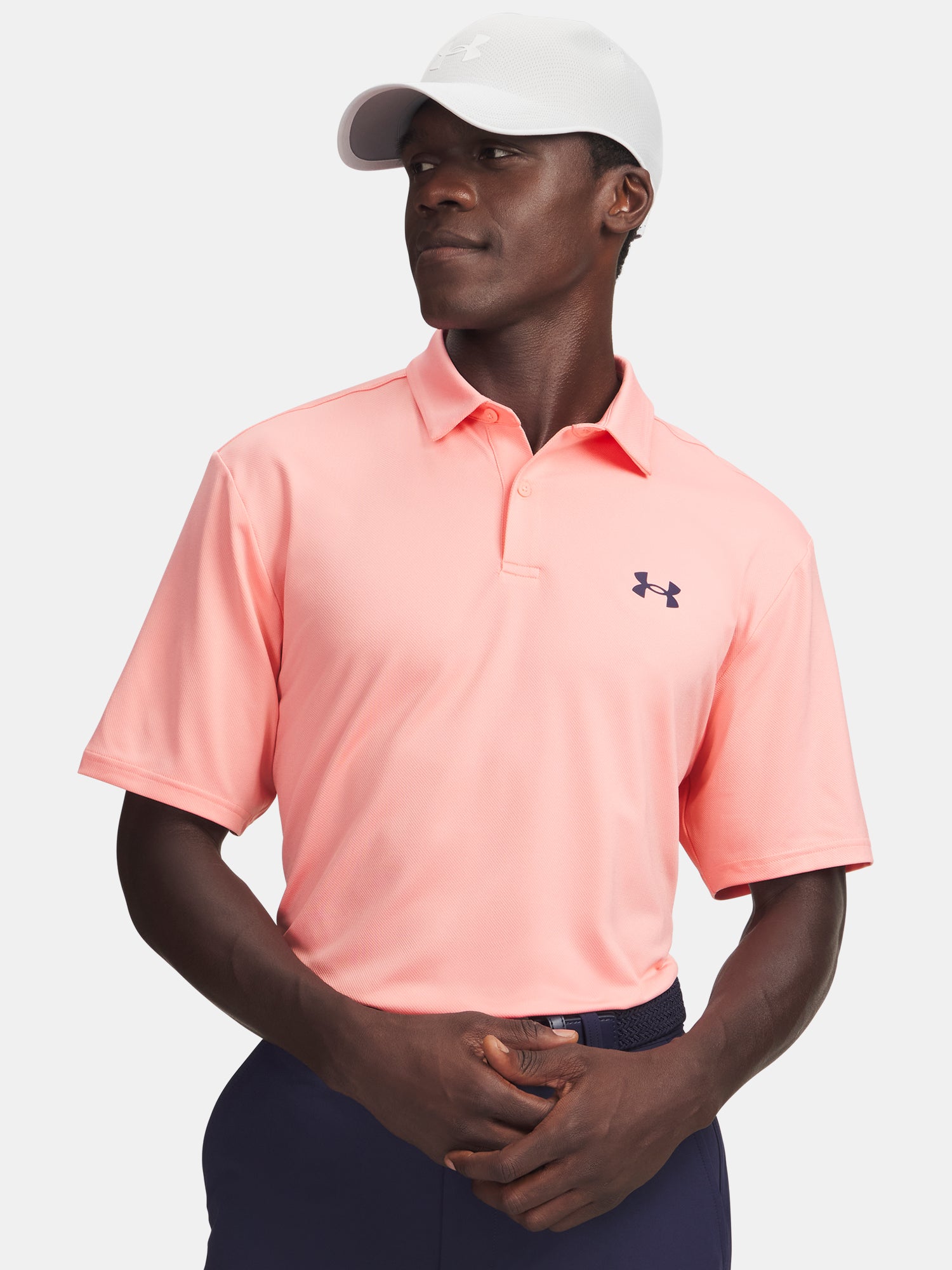Férfi póló Under Armour UA Matchplay Polo-PNK