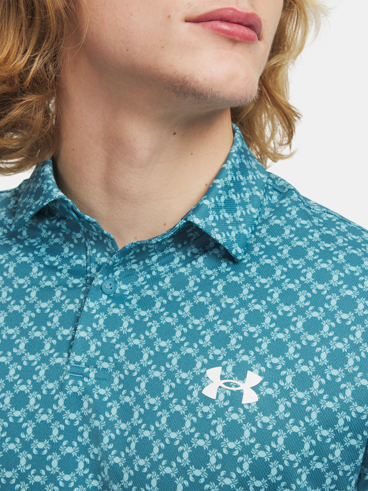 Férfi Under Armour UA Matchplay Printed Polo póló