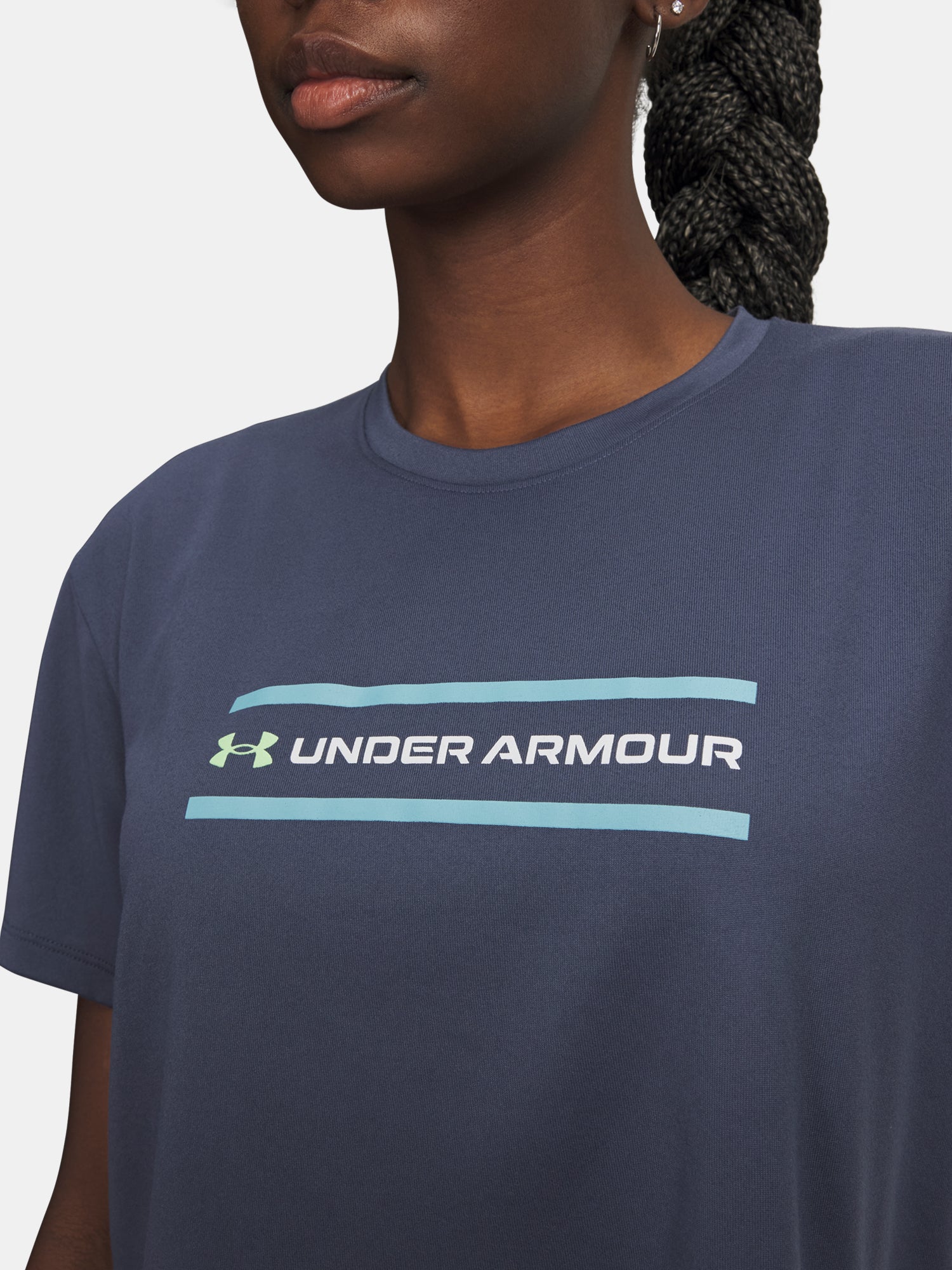 Nõi Under Armour Tech Branded Crop SS póló