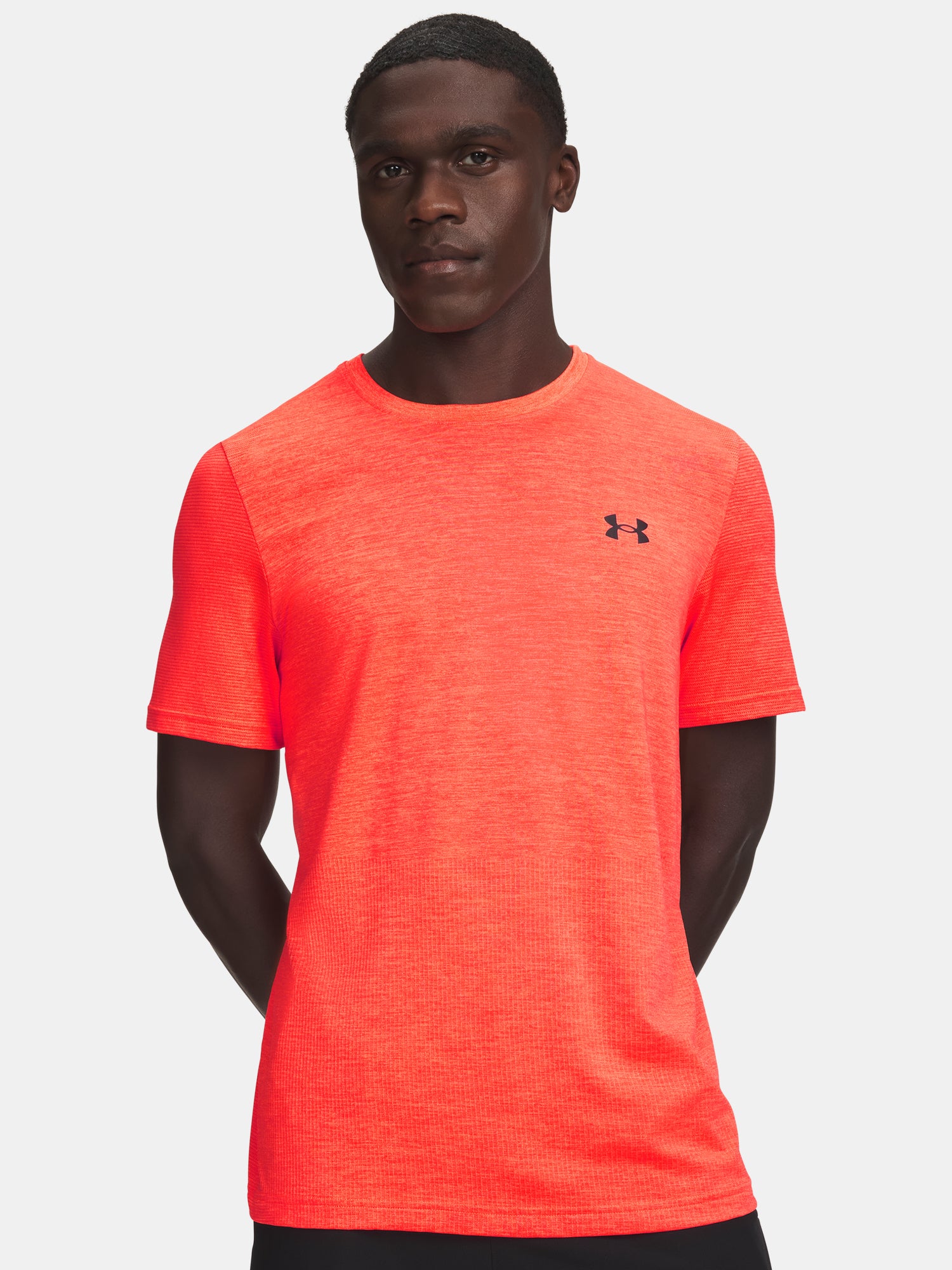 Férfi póló Under Armour UA Vanish Elite Seamless SS-RED