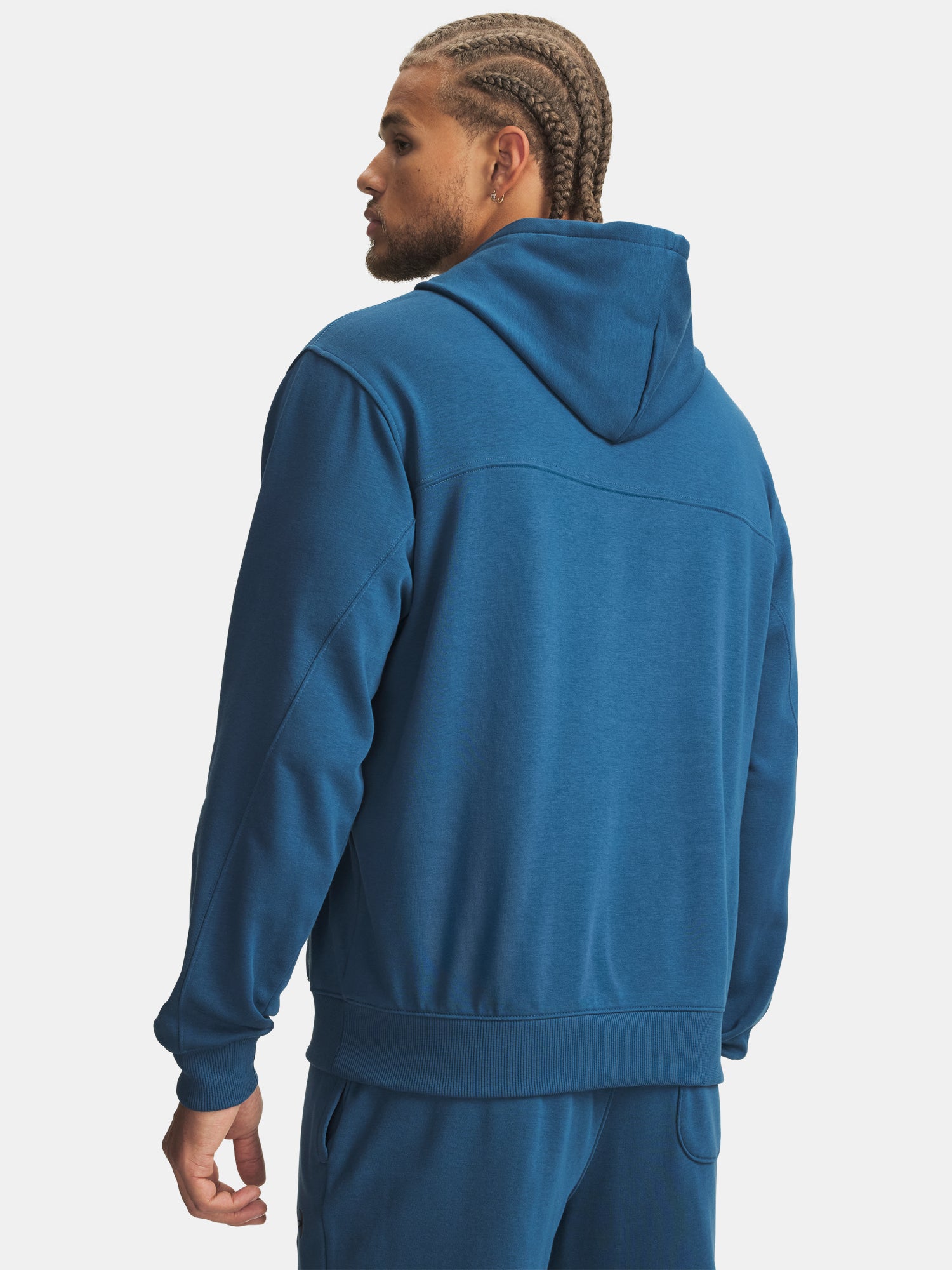 Férfi pulóver Under Armour UA Rival LW Hoodie-BLU