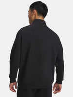 Férfi pulóver Under Armour UA Icon Fleece 1/4 Zip-BLK
