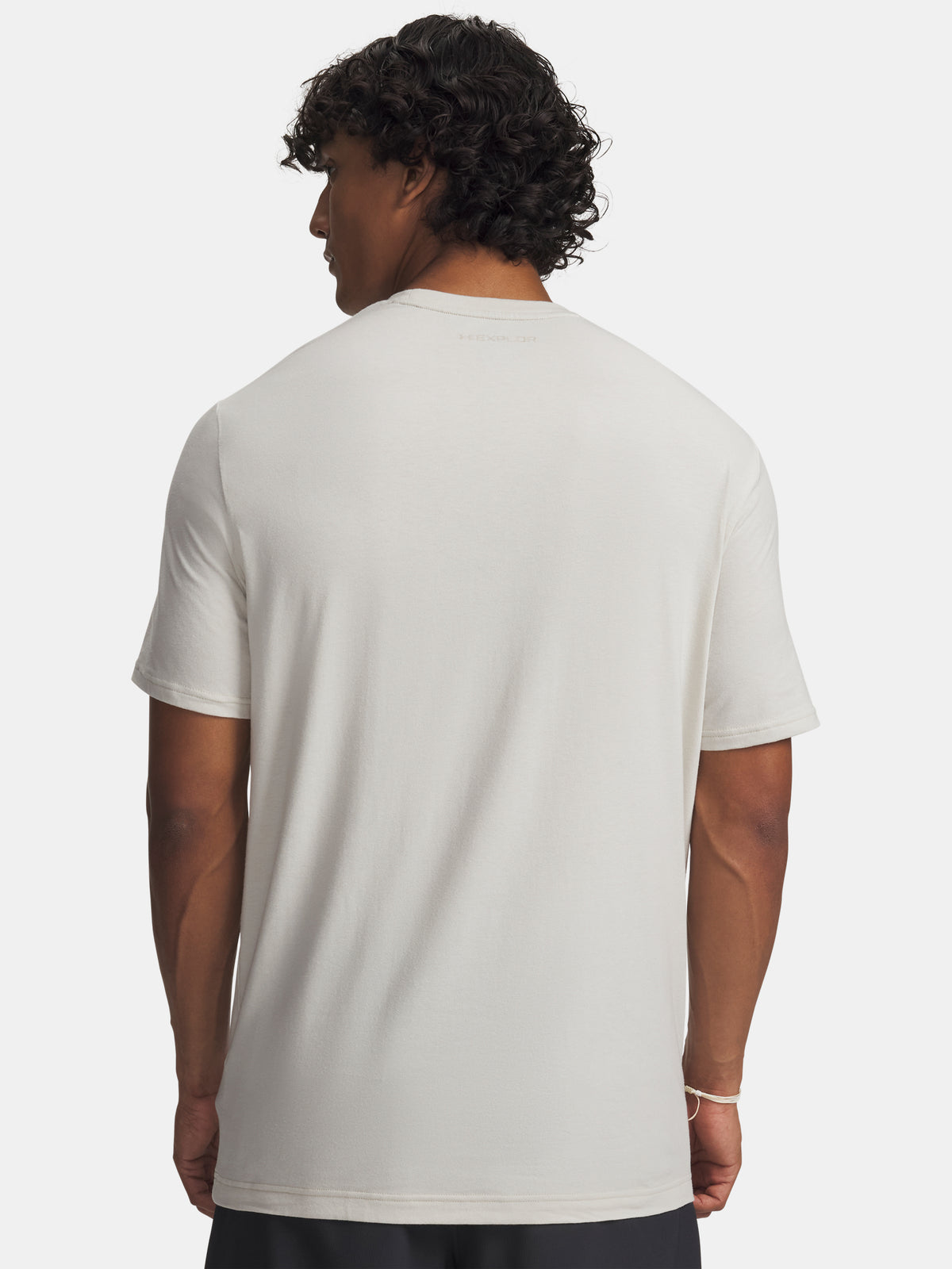 Férfi póló Under Armour UA EXPLOR Graphic SS-WHT
