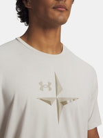 Férfi póló Under Armour UA EXPLOR Graphic SS-WHT