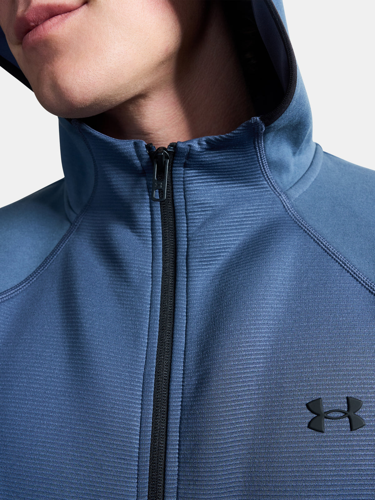 Férfi Under Armour UA Unstoppable Flc Txtrd FZ pulóver